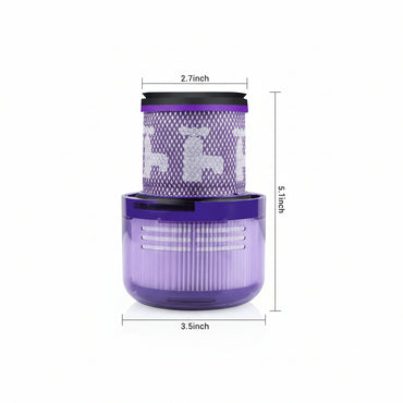 VCLENA Washable HEPA Vacuum Filter Pack for Dyson V11 V15