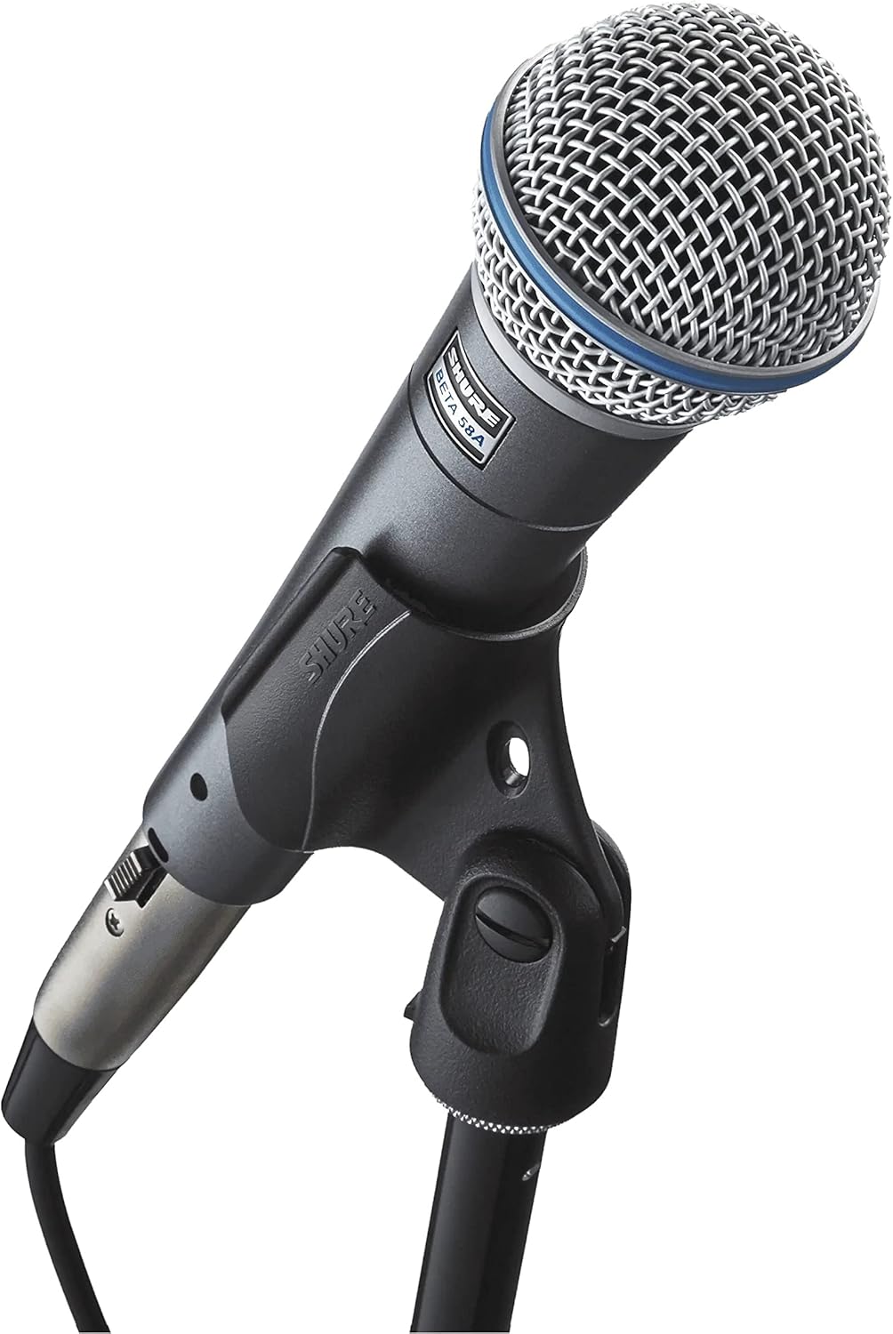 Shure BETA 58A Supercardioid Vocal Microphone – Professional Stage Mic