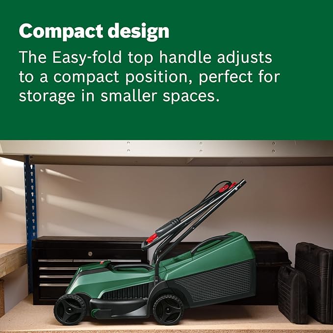 Bosch EasyMower 18V Cordless Lawn Mower 32cm Cut Width