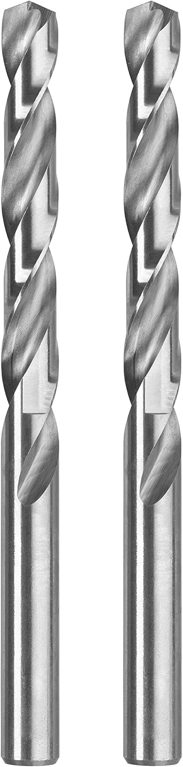 KWB Silver Star HSS Metal Spiral Drill Bit, DIN 338, Set of 2, 206-510