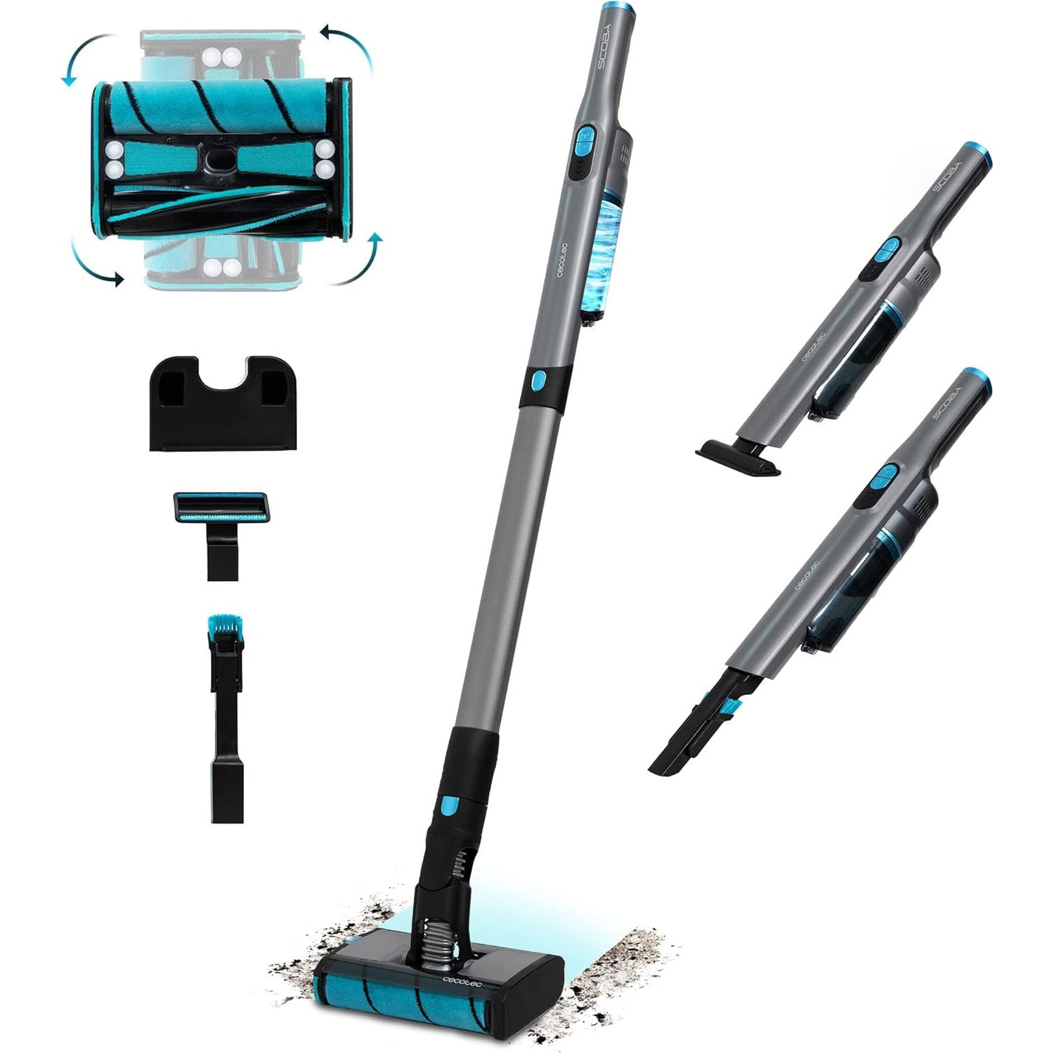 Cecotec Scoba 2100 Twice Ultralight Cordless Vertical Vacuum Cleaner