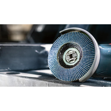 Bosch Professional X-LOCK 125mm Angled Flap Disc for Metal Grinders