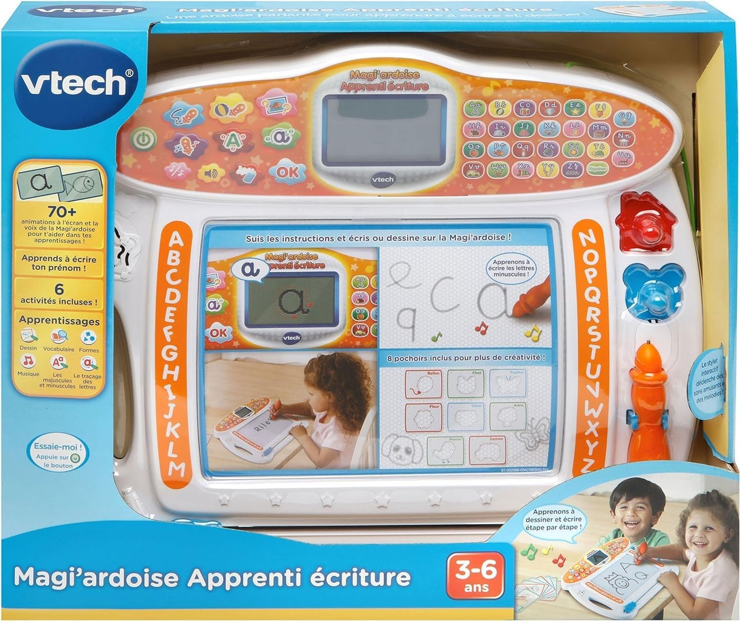 VTech Magi'Ardoise Interactive Writing Tablet for Kids Ages 3-6