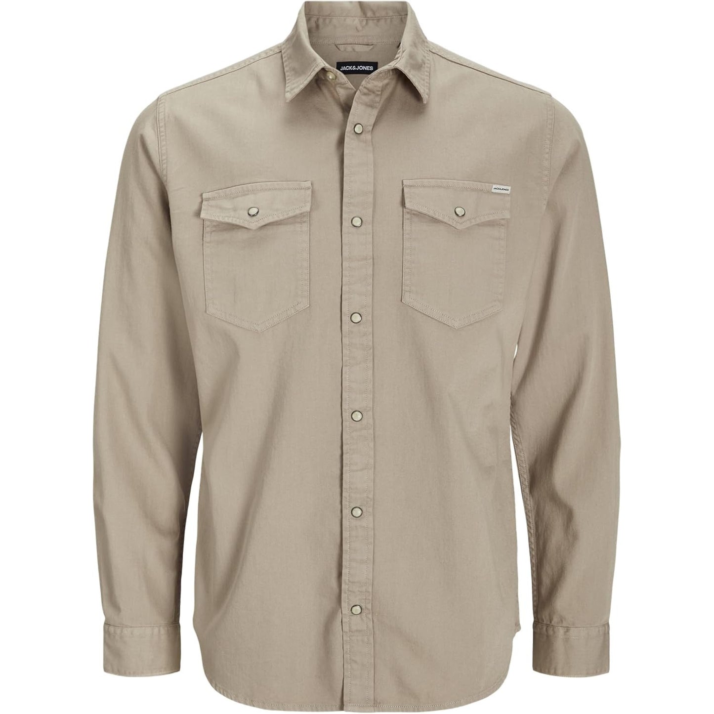 JACK & JONES Men's Comfort Fit Denim Shirt Classic