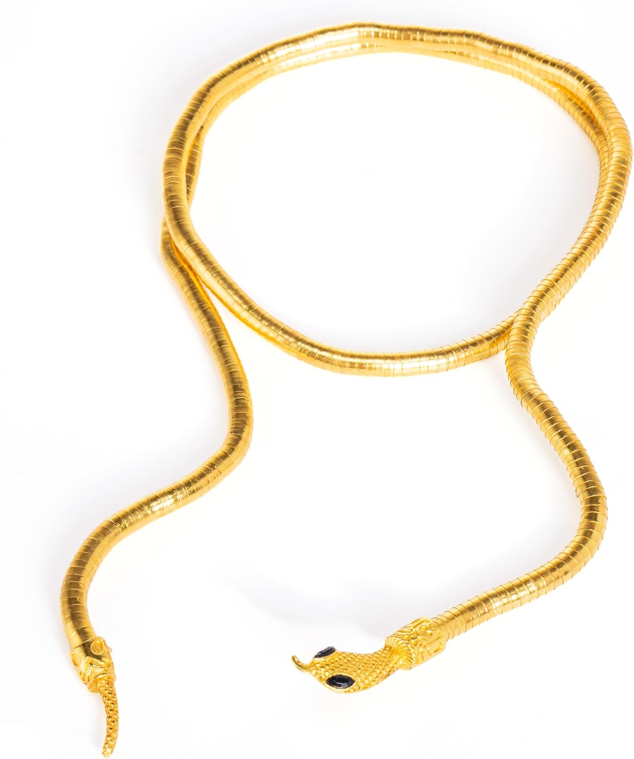 Spooktacular Creations Gold Snake Arm Cuff: Flexible Halloween Bracelet for Adults and Kids