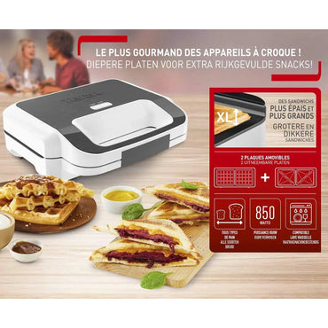 Tefal XL Sandwich Maker & Waffle Iron - Gomix Brands Outlet