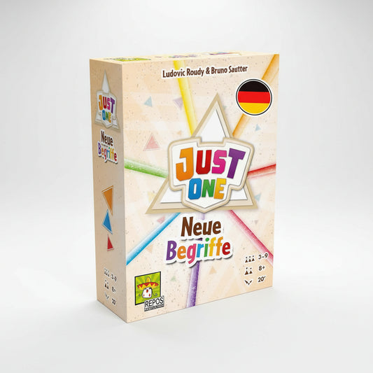 Just One Neue Begriffe German Board Game with 500 Words