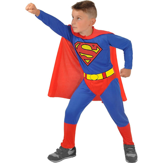 Ciao Superman & Supergirl Kids Fancy Dress Costume – Official DC Comics