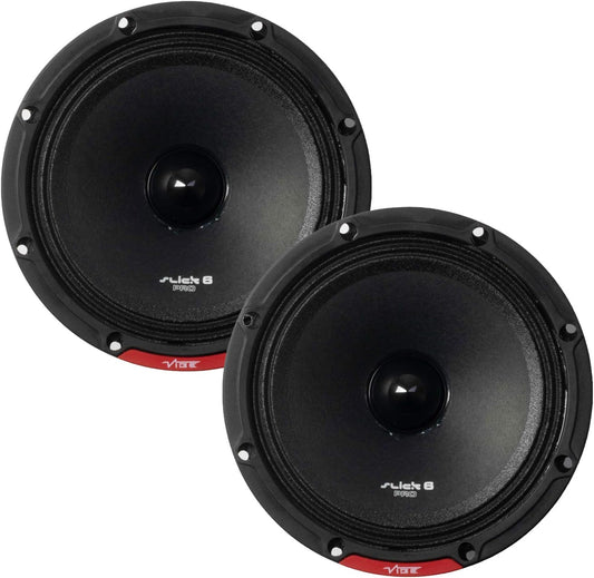 VIBE SLICK Pro Audio 6.5" Midrange Car Speaker Pair - Gomix Brands Outlet