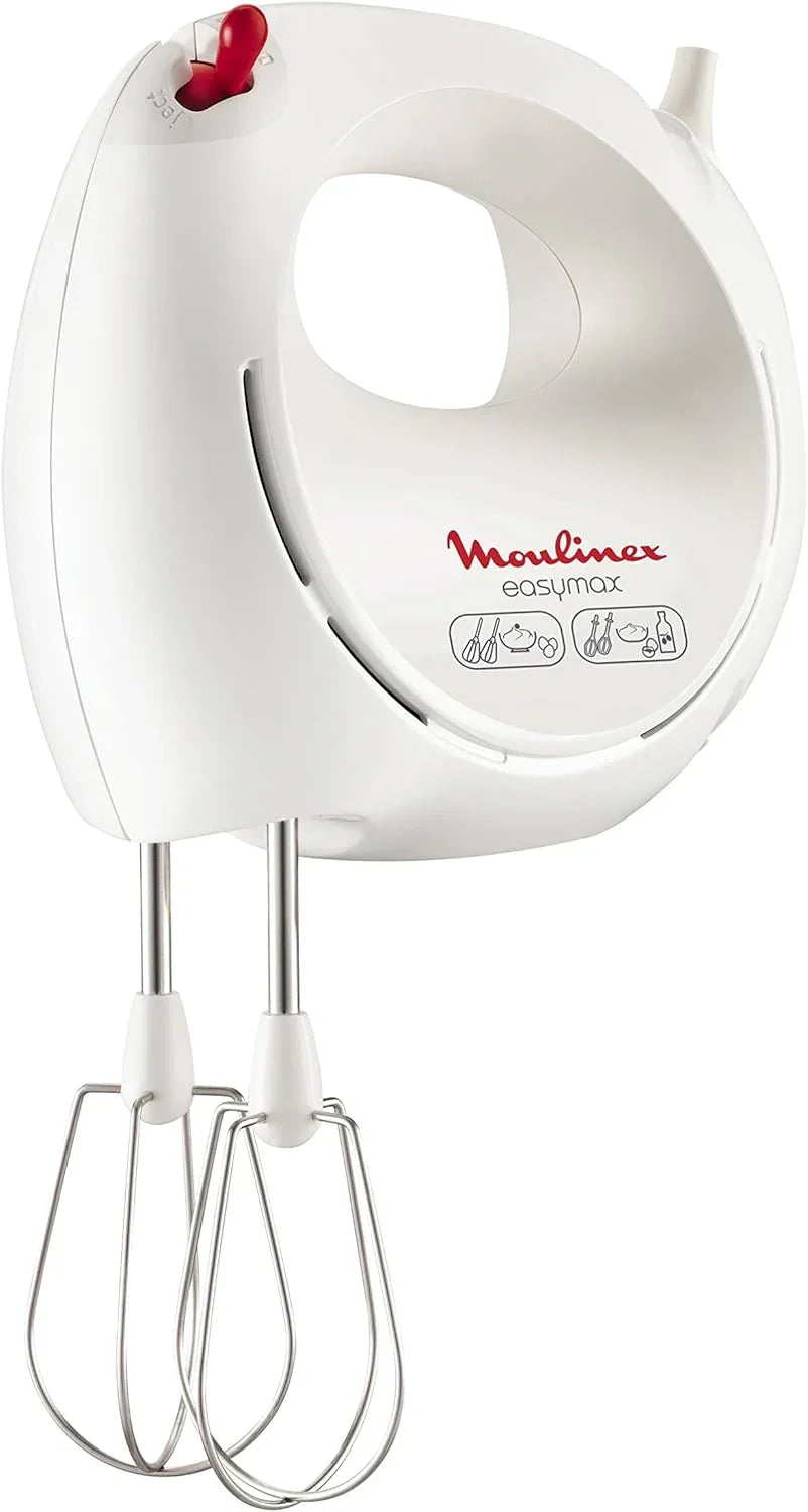Moulinex Easy Max 5-Speed Hand Mixer with Stainless Whisk. - Gomix Brands Outlet