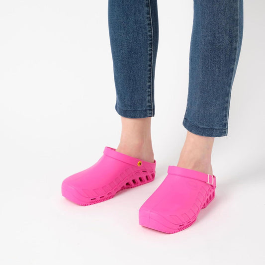 Scholl Professional Clog EVO Fuchsia: Unisex Comfort, Slip-Resistant, Easy Clean Footwear. - Gomix Brands Outlet