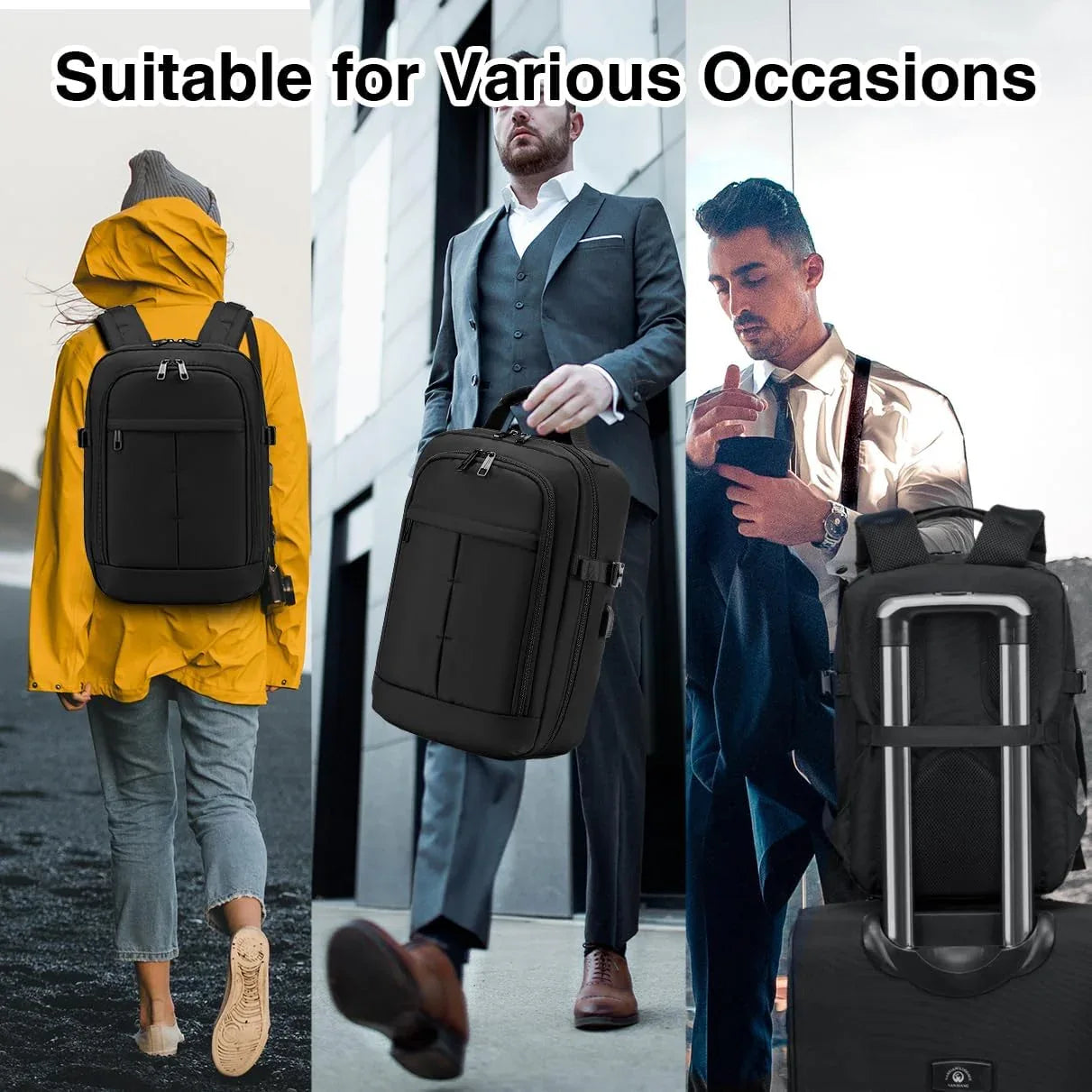 Ryanair Travel Laptop Backpack Oxford fabric - Gomix Brands Outlet