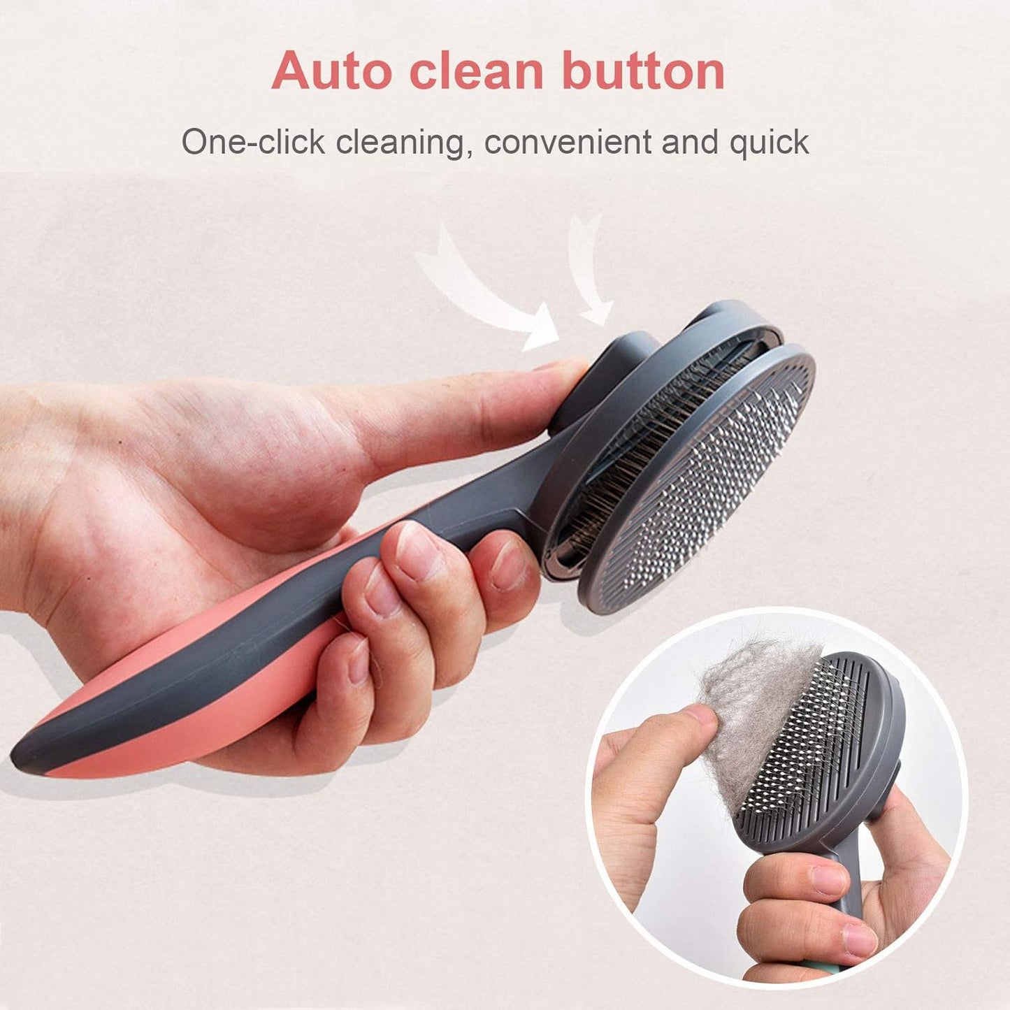 ZEWZE Pet Brush: Shedding Tool for Medium and Long Hair Pets