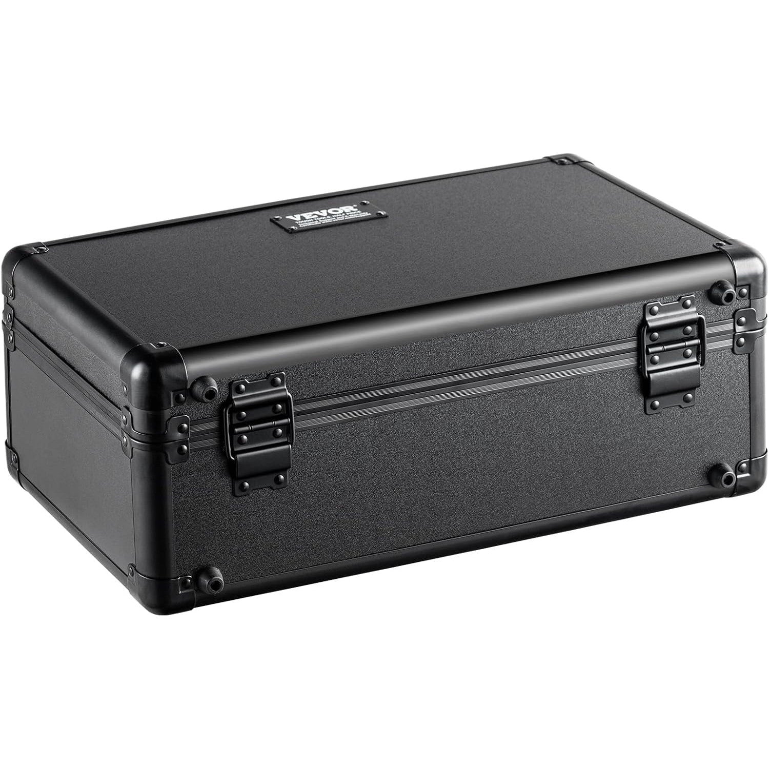 VEVOR Graded Card Storage Box, 4 Slots, Sports Card Holder with Key Lock