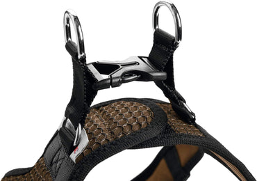 Hunter Hilo Comfort Dog Harness | Lightweight Mesh | Reflective Brown - Gomix Brands Outlet