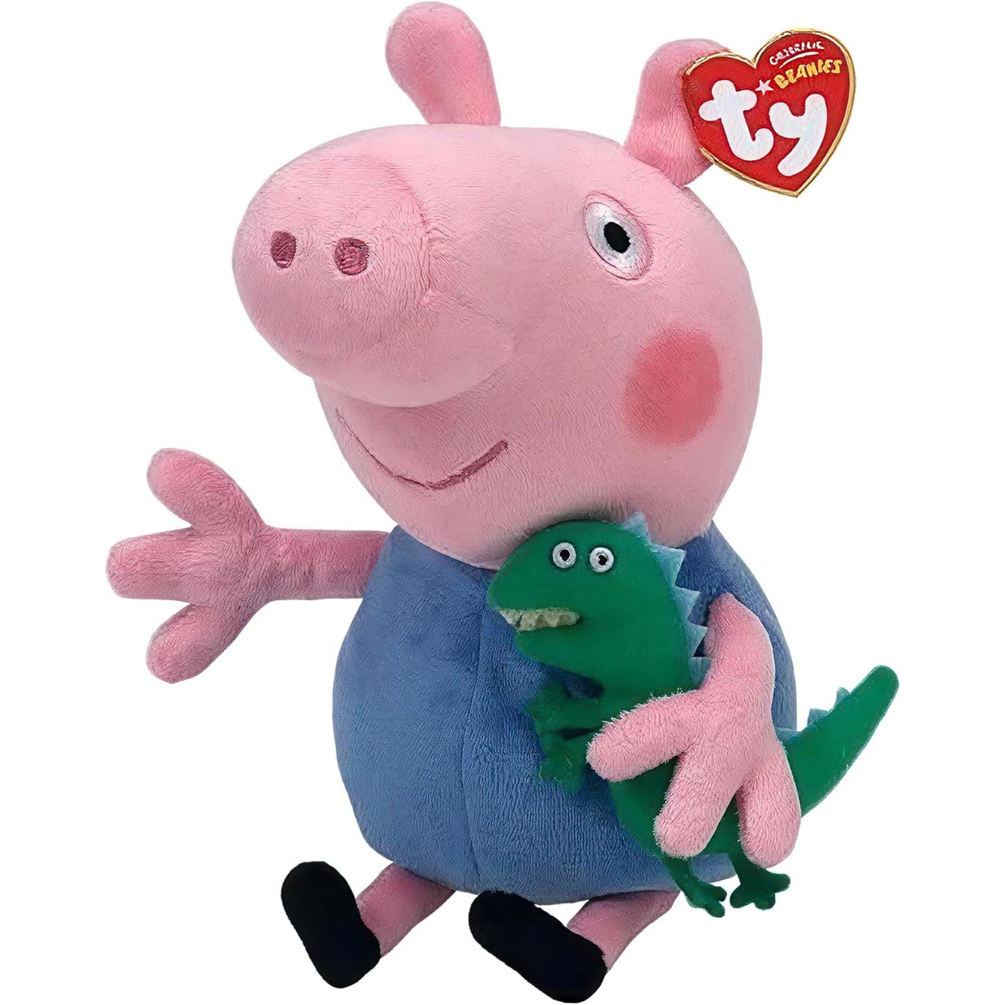 Ty Beanie Babies George Pig Plush Toy Soft Cute Gift