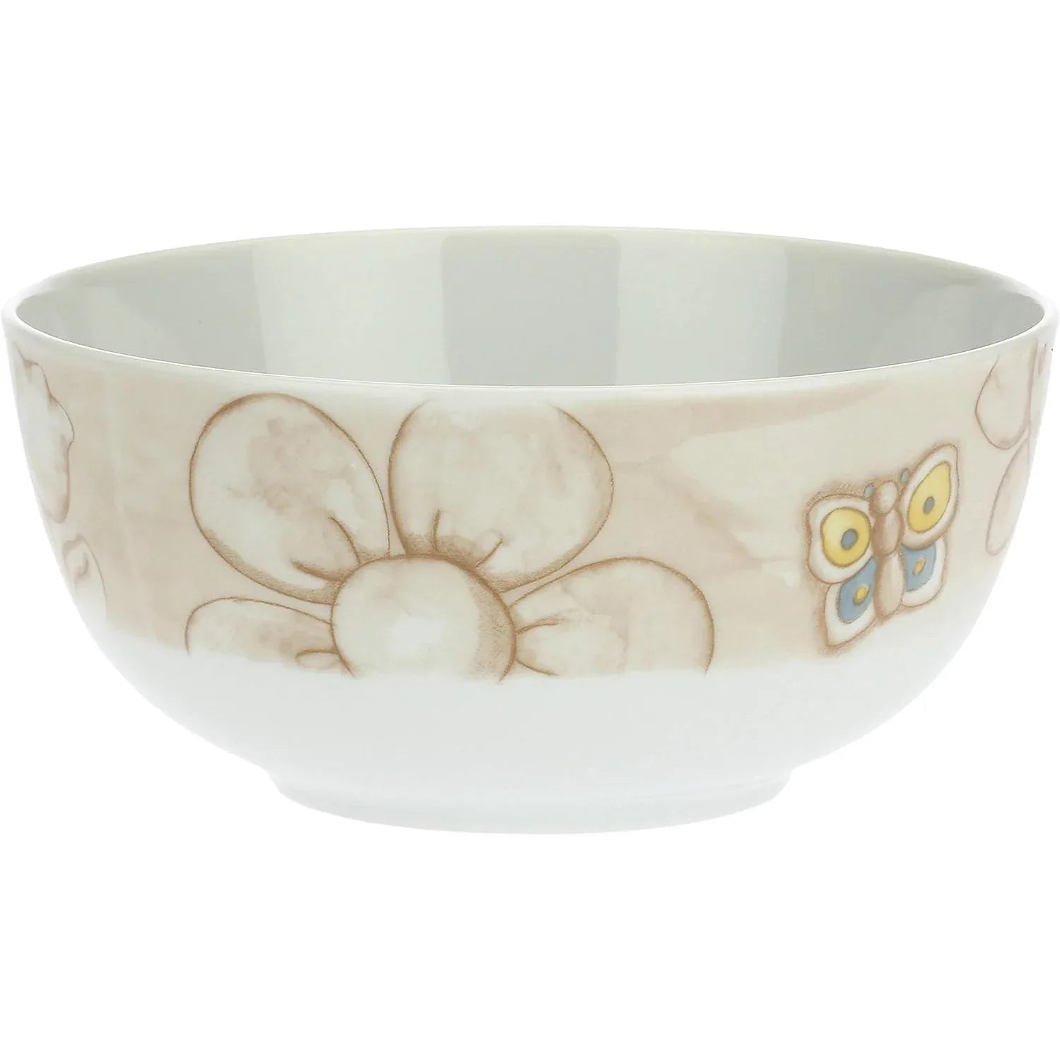 THUN Large Porcelain Elegance Bowl Classic White Tableware - Gomix Brands Outlet