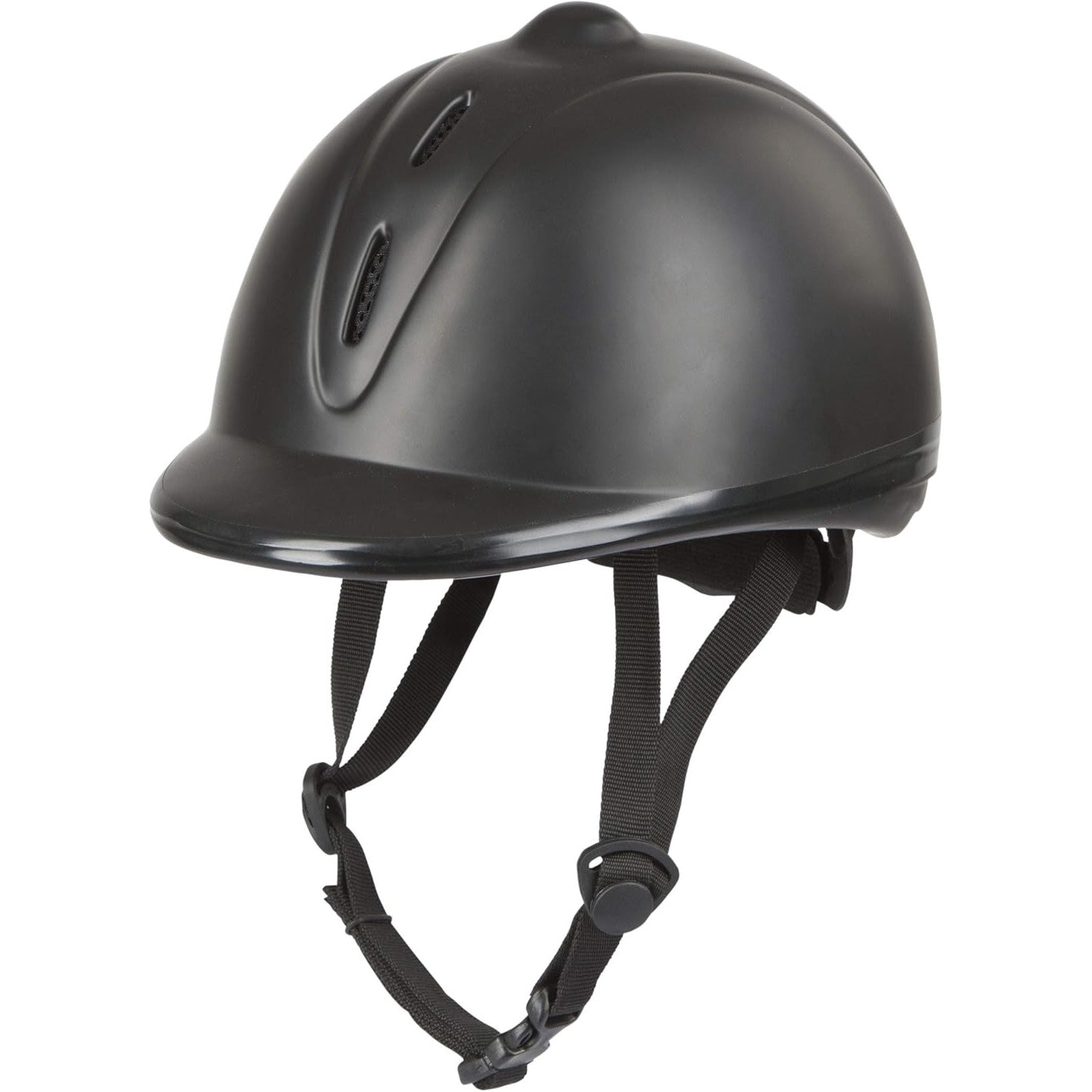 Covalliero Econimo VG1 Unisex Adjustable Black Riding Helmet