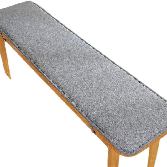 Bench Cushion – Washable Linen Fabric, Non‑Slip