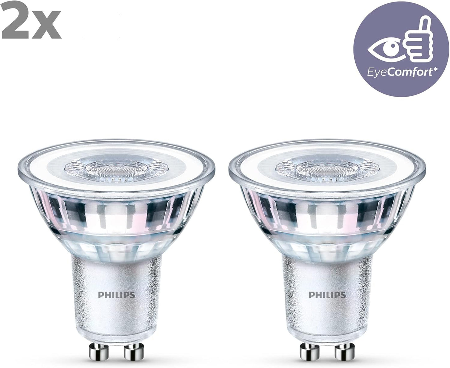 Philips LED Classic GU10 Spot 4.6W Cool White 50W