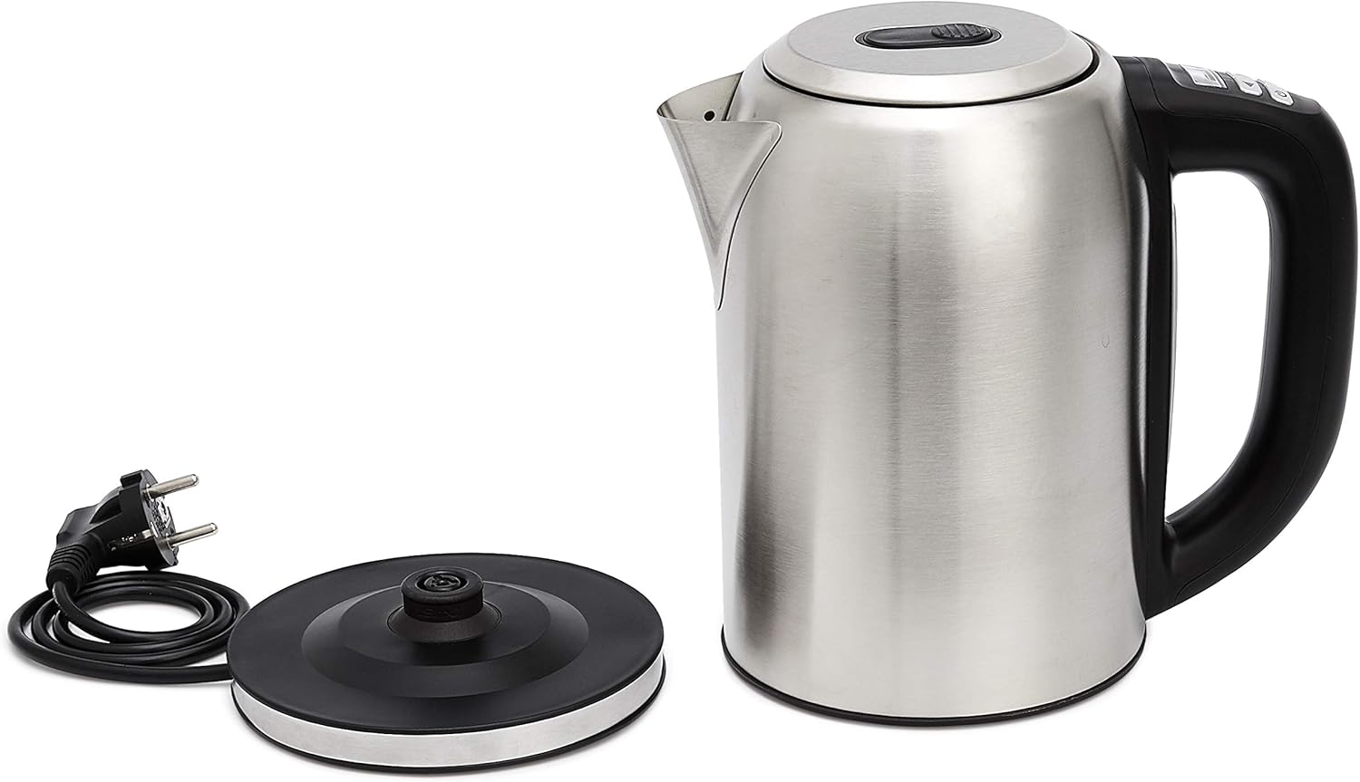 Amazon Basics 1.7L Stainless Steel Digital Kettle with Temperature Control