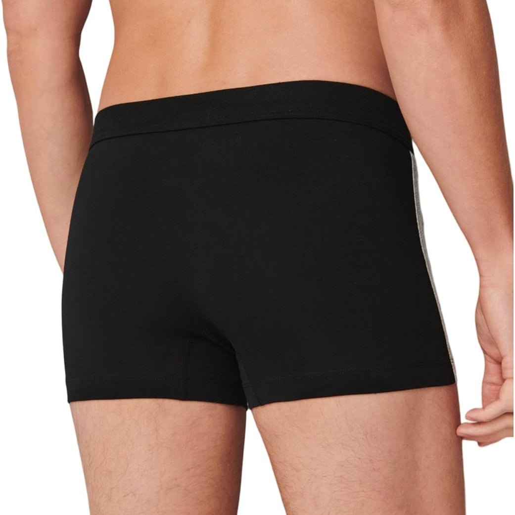 Schiesser Men's Organic Cotton Softbund Boxer Shorts with Elastic Waist