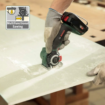 Bosch AdvancedCut 18 Nanoblade Cordless Reciprocating Saw - Green 2Ah battery included - Gomix Brands Outlet