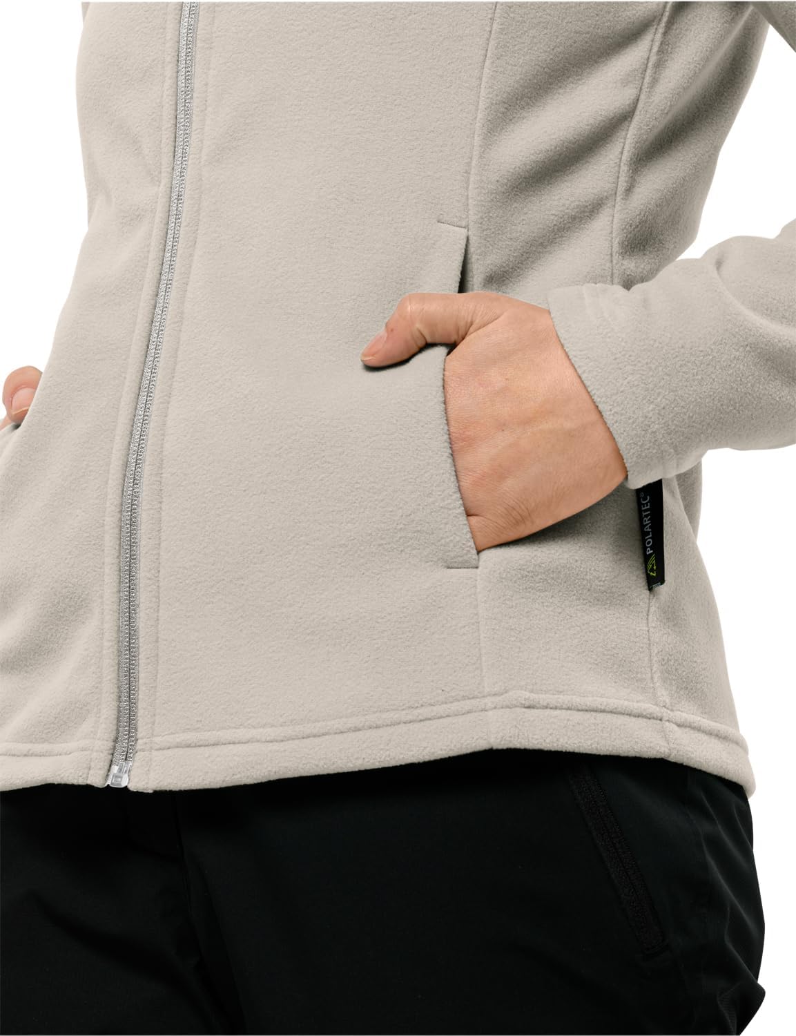 Jack Wolfskin Women’s Taunus Fleece Jacket – Lightweight Recycled Outdoor Layer