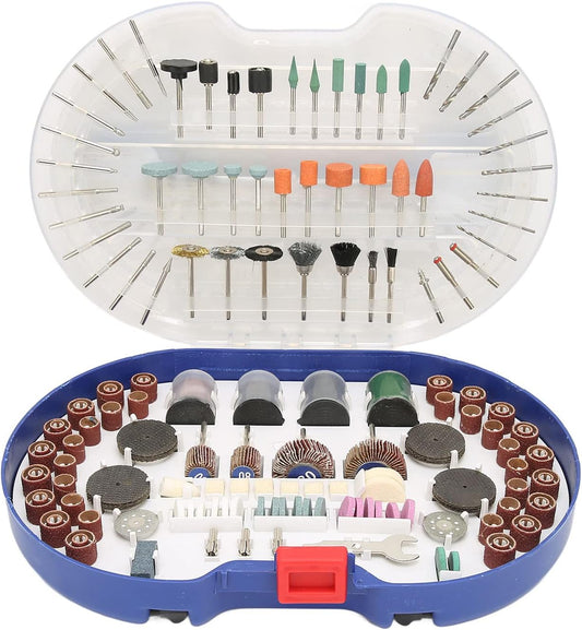 276-Piece 1/8in Shank Multi-Purpose Tool Kit with Storage