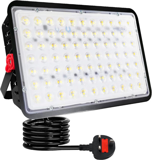 200W Indmird LED Flood Light – IP66 Waterproof, 6500K Daylight, 20000LM