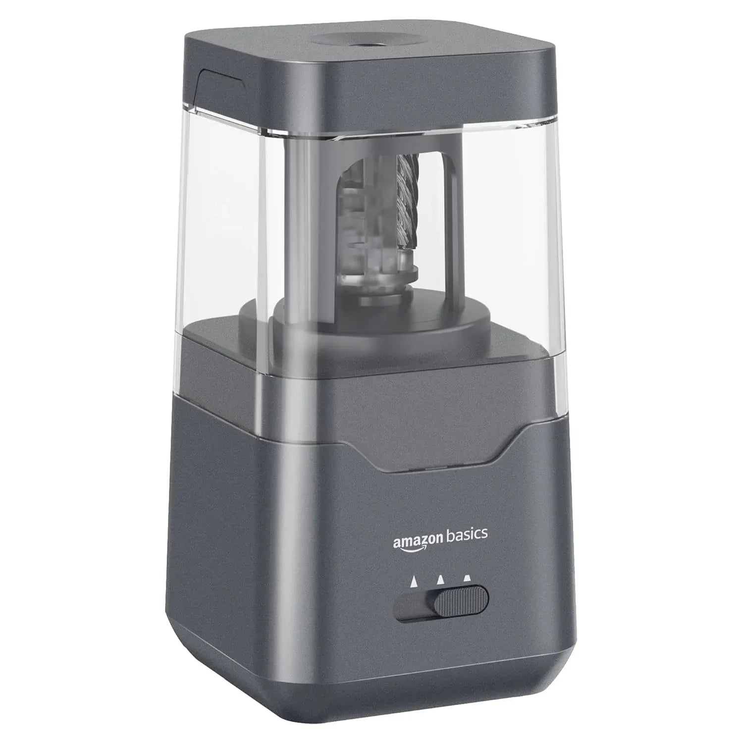 Amazon Basics Portable Electric Pencil Sharpener with Helical Blade - Gomix Brands Outlet