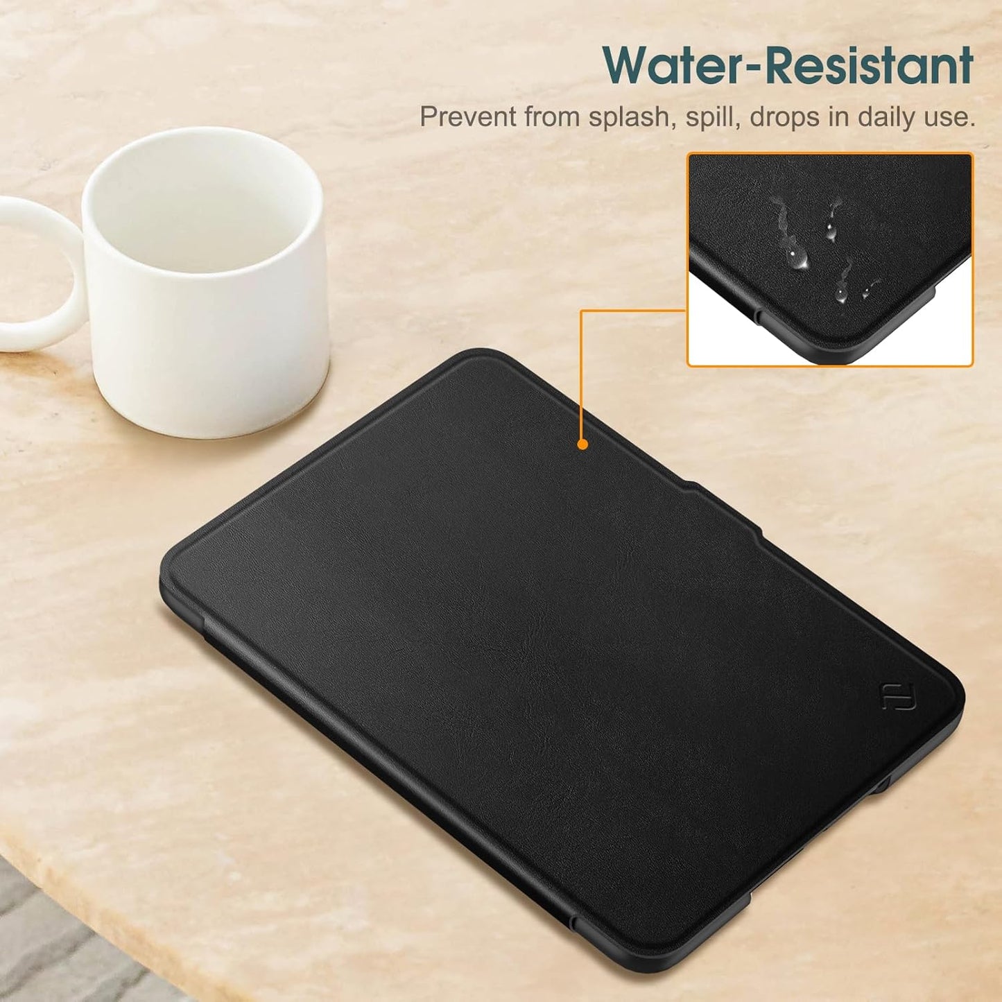 Fintie Slim Lightweight Leather Case for 7" Kindle Paperwhite 2024