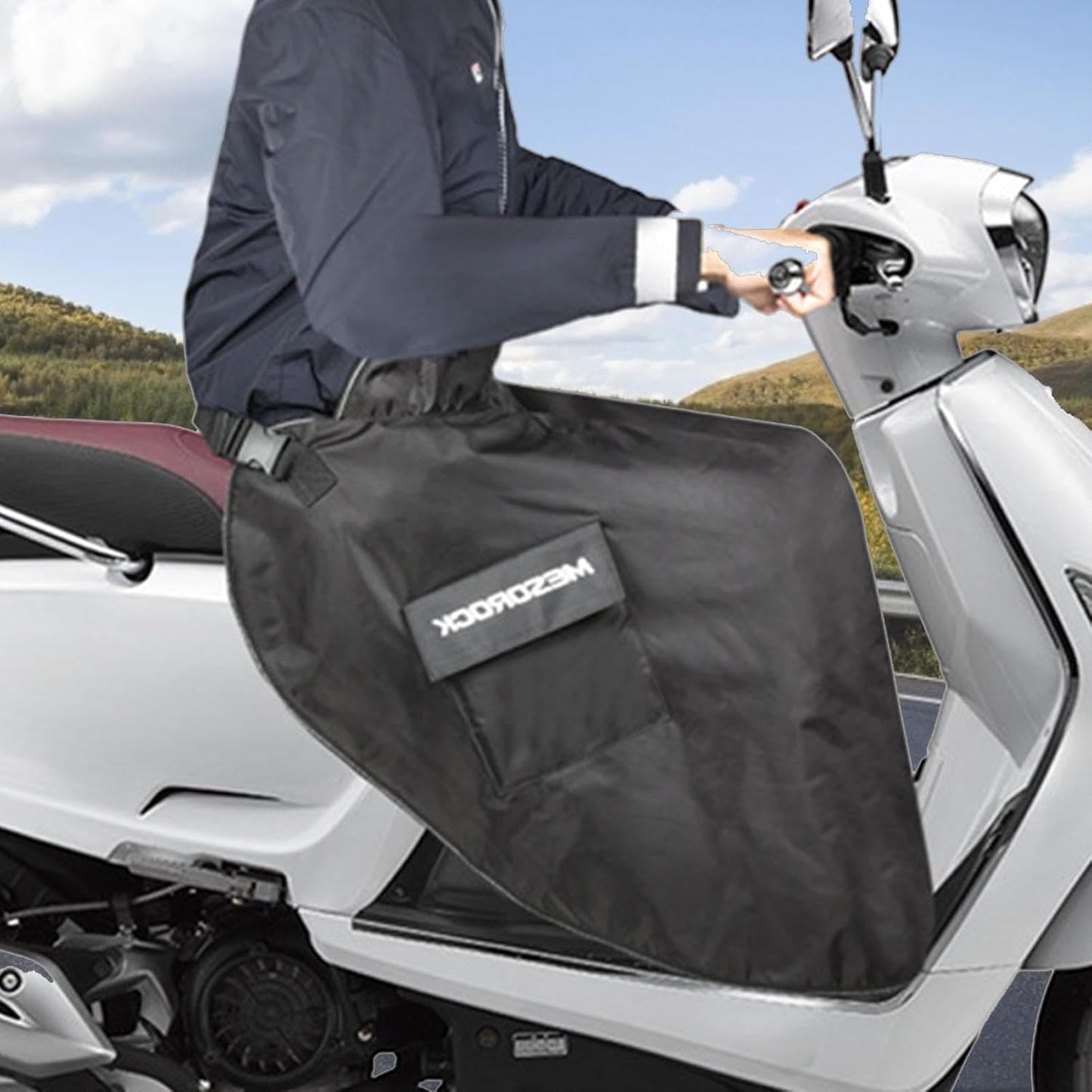 Windproof Motorcycle Leg Cover - Knee Warmer Protector Shield