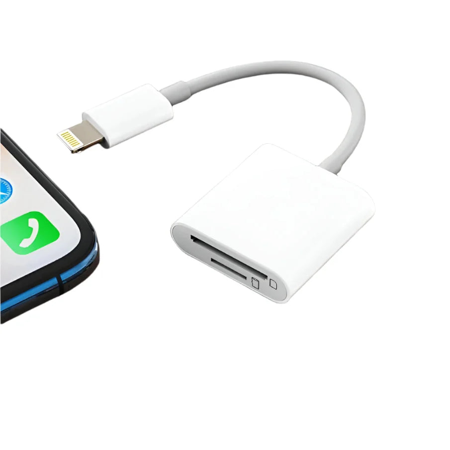 SD Card Reader Memory Card Reader for SD and MicroSD