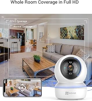 EZVIZ C6N 1080p WiFi Smart Home Security Camera with Night Vision