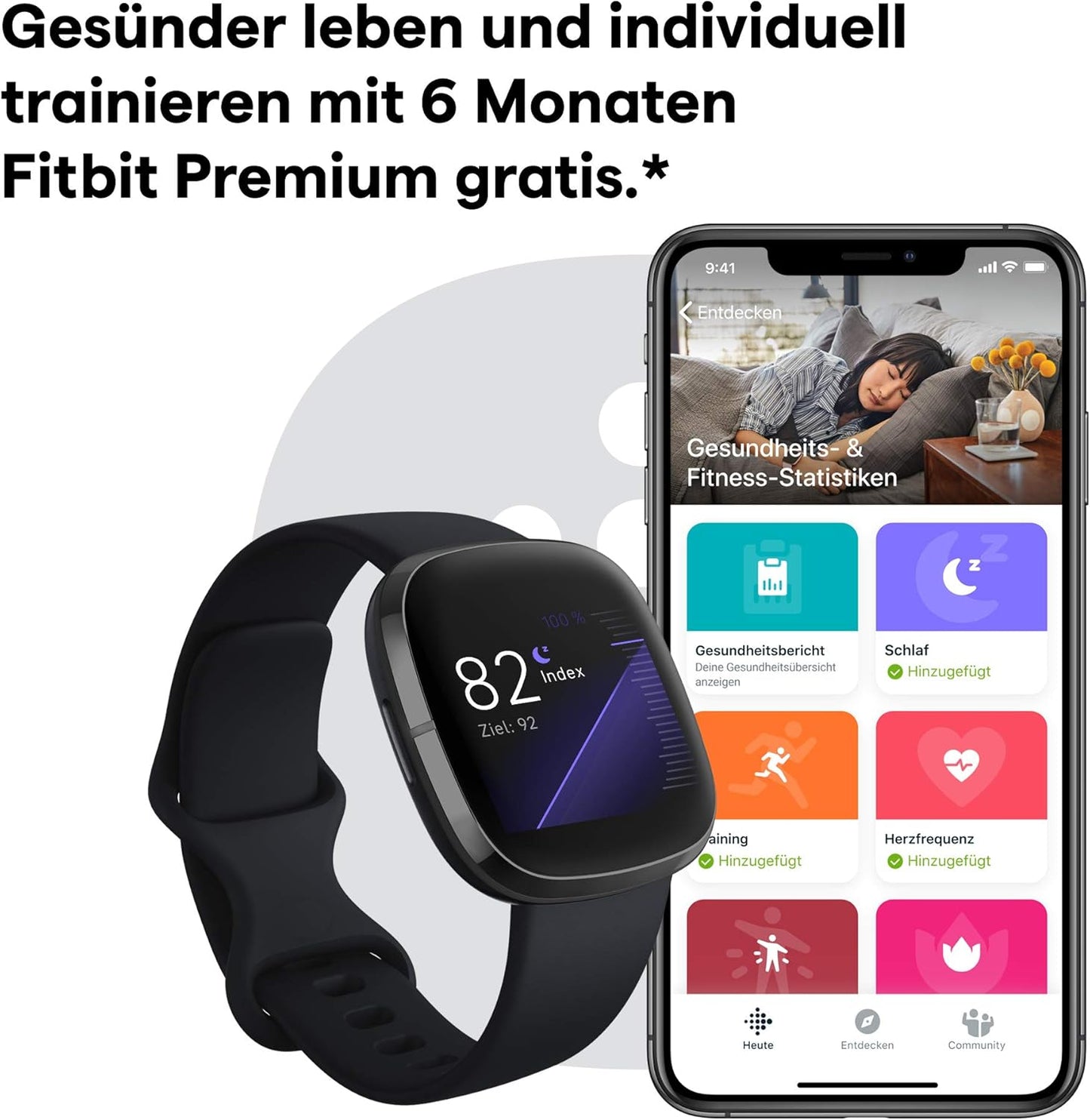 Fitbit Sense Advanced Health Smartwatch with Stress Management