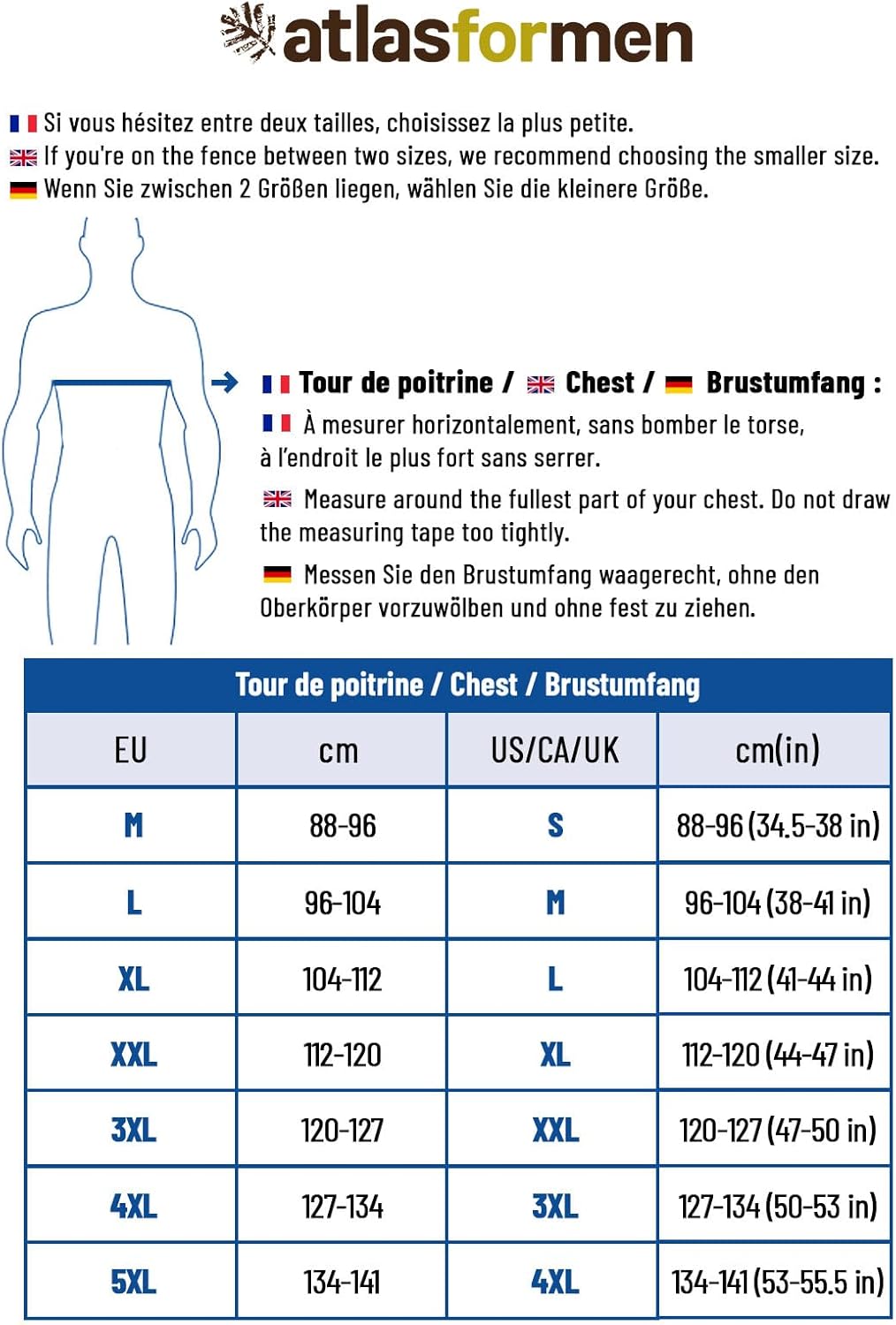 Atlas For Men Lightweight Microfleece Sweater – Warm, Soft, Winter Essential