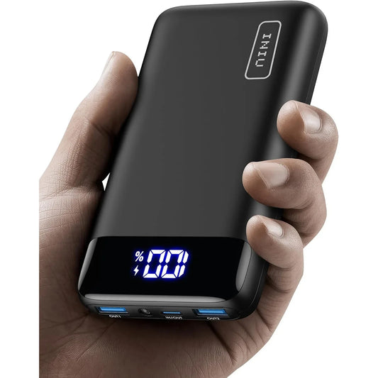 INIU 20000mAh Fast Charging Portable Power Bank with USB‑C - Gomix Brands Outlet
