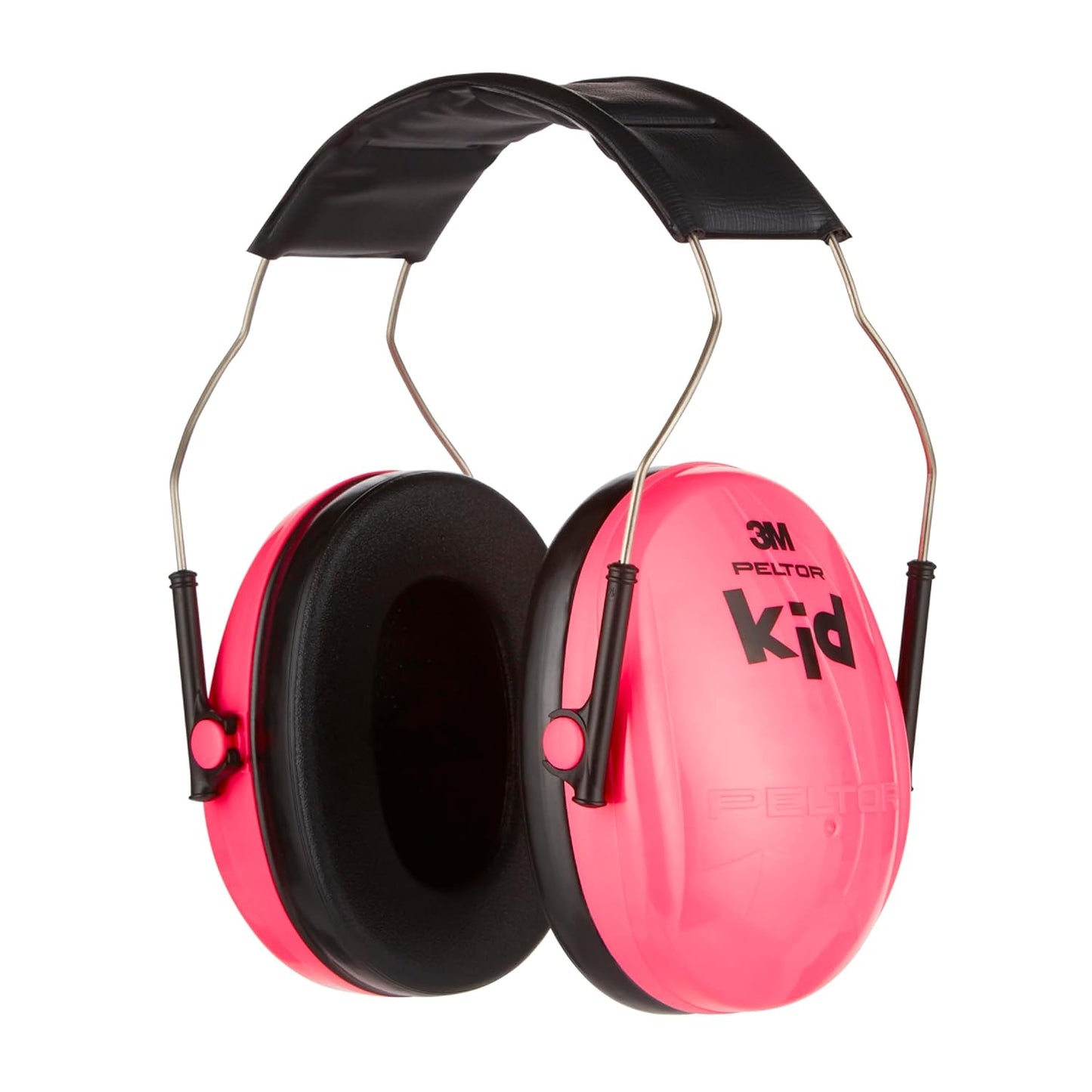 3M PELTOR Kid Pink Ear Defenders: Adjustable Headband Hearing Protection for Children