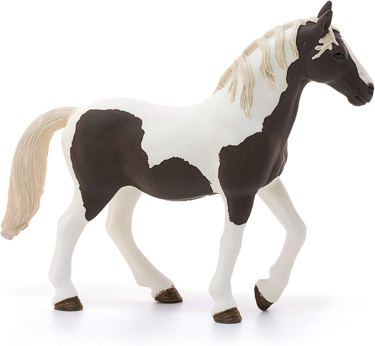 Schleich Pinto Mare Figurine – Detailed Multi‑Color Farm Horse Toy