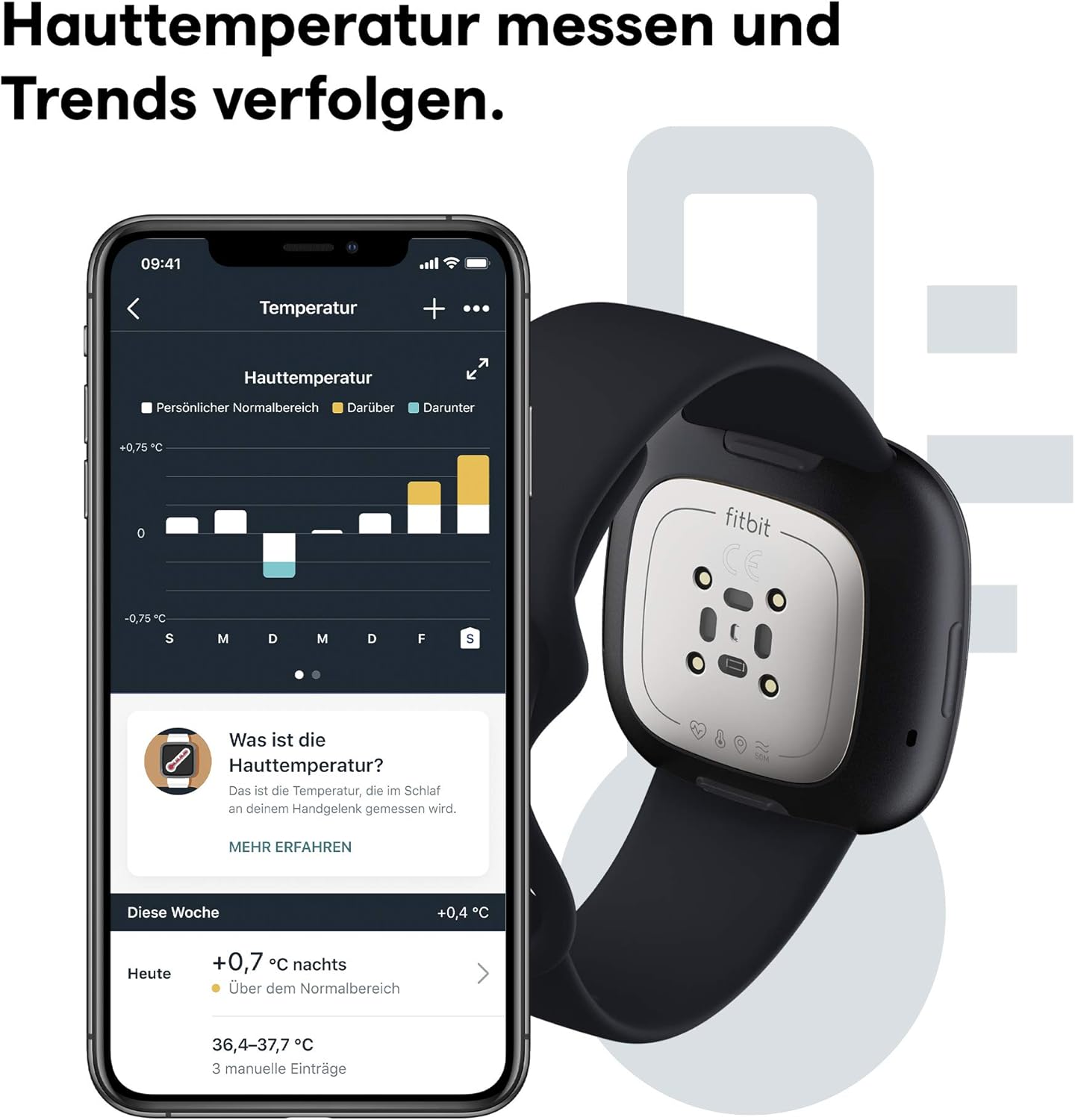 Fitbit Sense Advanced Health Smartwatch with Stress Management