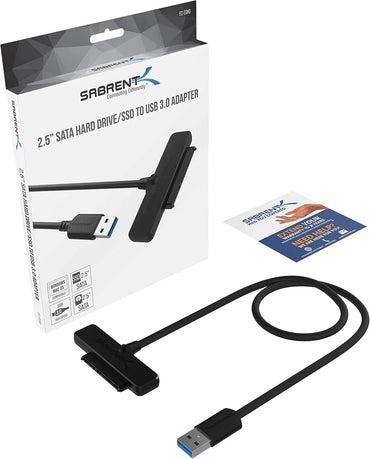 SABRENT USB 3.0 SATA to Adapter – 5Gbps Data Transfer - Gomix Brands Outlet
