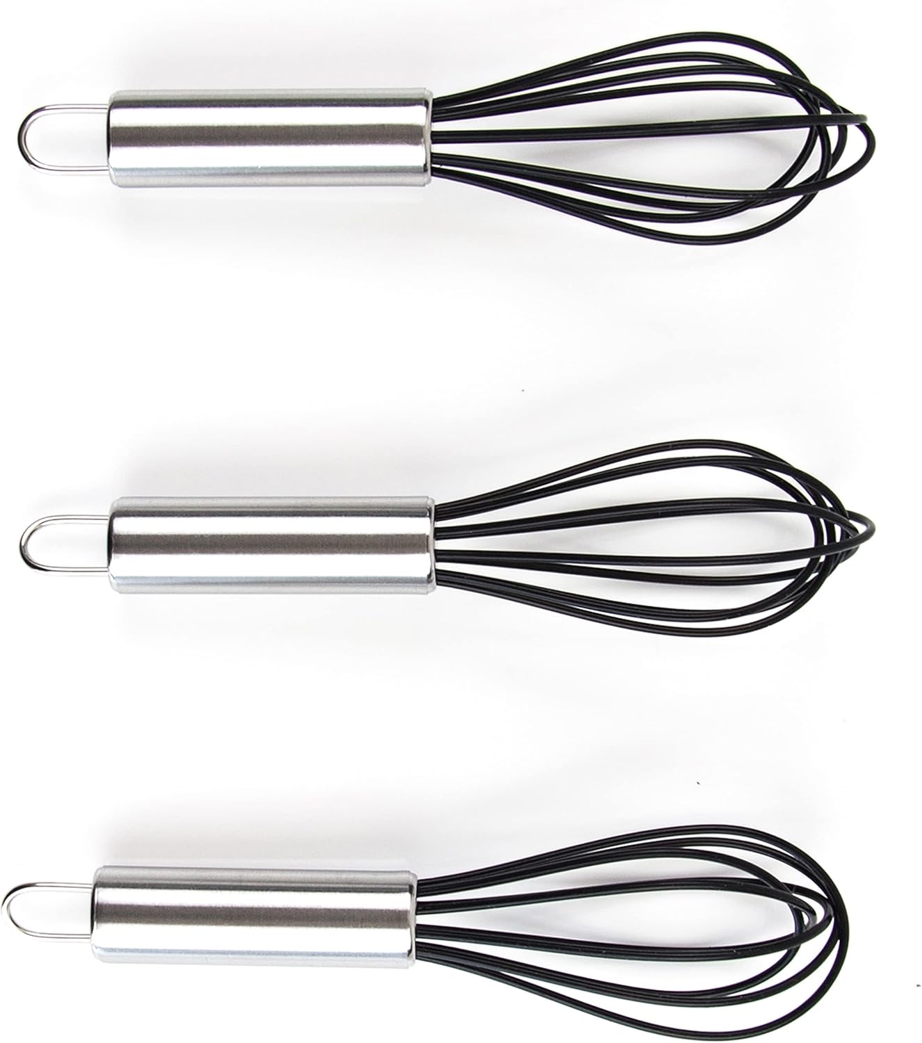 Professional Hair Color Whisk Set with 3 Silicone Mixers