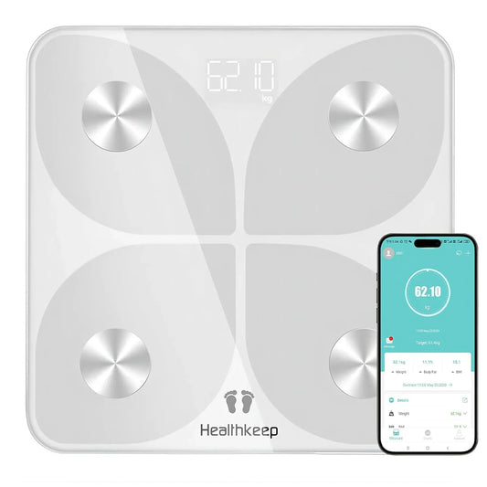 Healthkeep Smart Body Fat Scale with Bluetooth and App - Gomix Brands Outlet