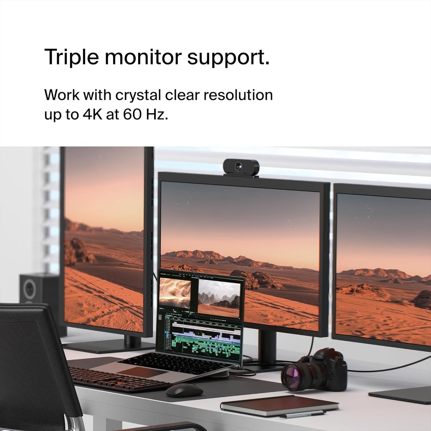 Belkin Connect 11-in-1 USB-C Pro Dock with 3 Monitor Support