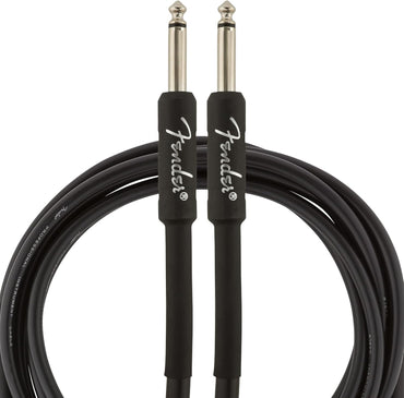 Fender Professional 10ft (3m) Straight Guitar Cable Black