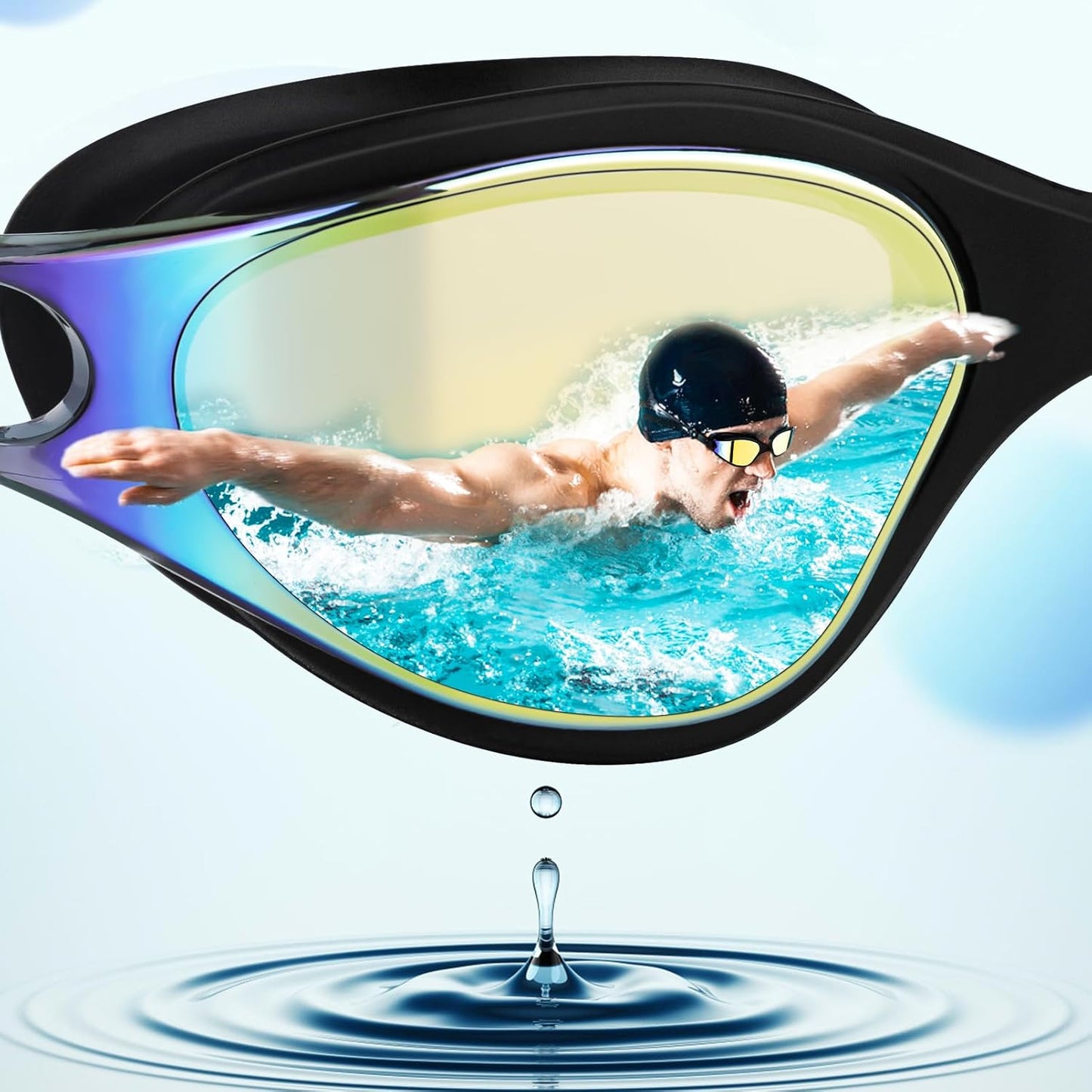 Swimming Goggles Anti-Fog Protection