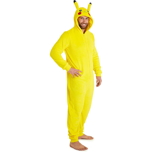 Official Pokémon Pikachu Fleece Jumpsuit – Cozy Unisex Onesie