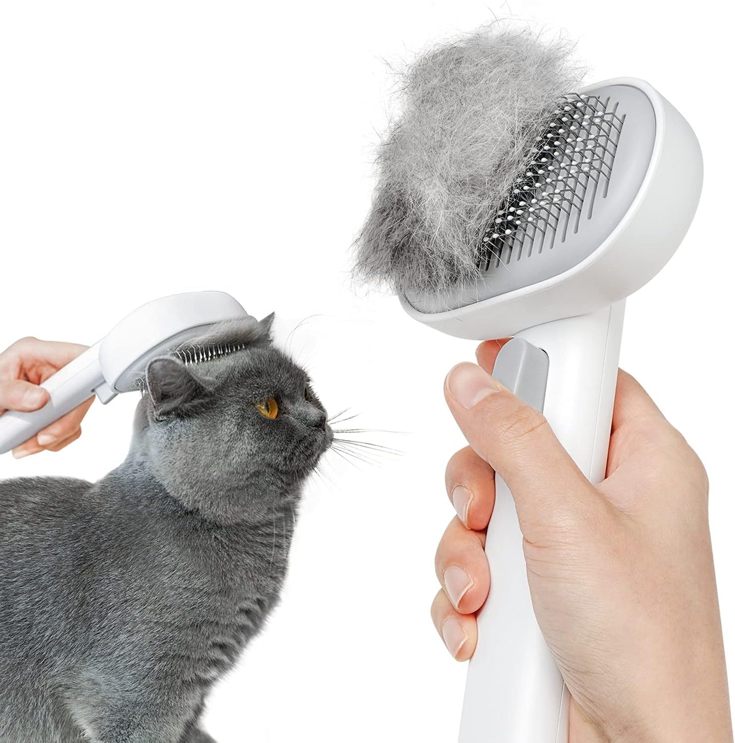 Aumuca Cat Brush for Shedding - Gentle Grooming & Massage Tool