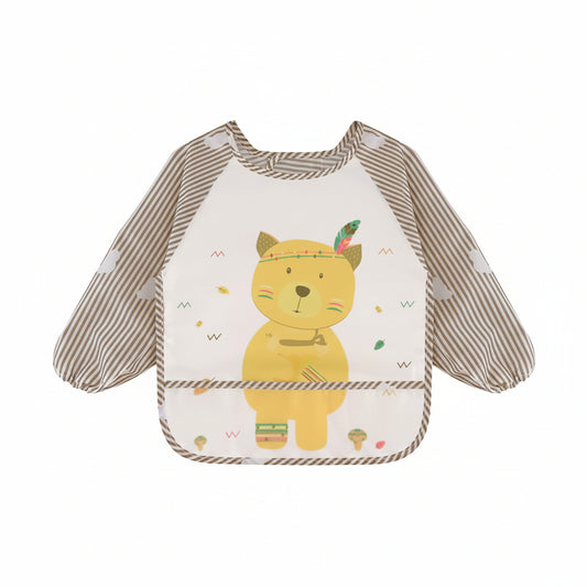 Long Sleeve Coverall Bib for Babies